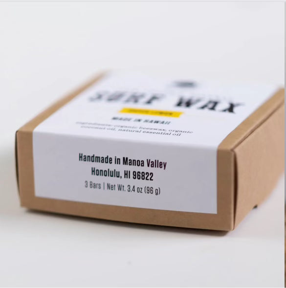 Organic Surfboard Wax