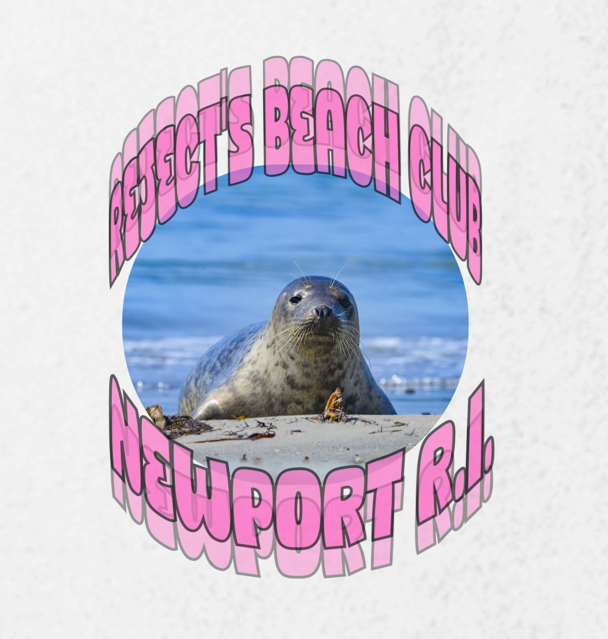 "Lazy Seal" Club T-Shirt