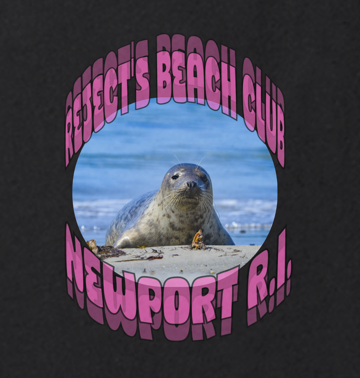 "Lazy Seal" Club T-Shirt