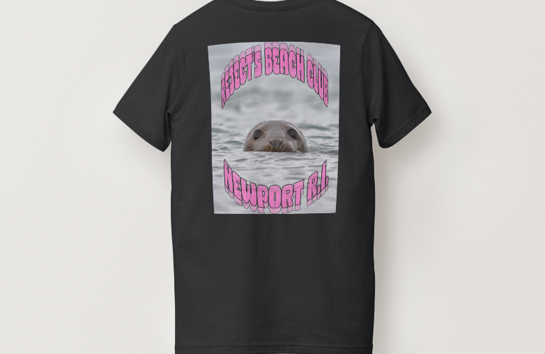 "Curious Seal" Club T-shirt